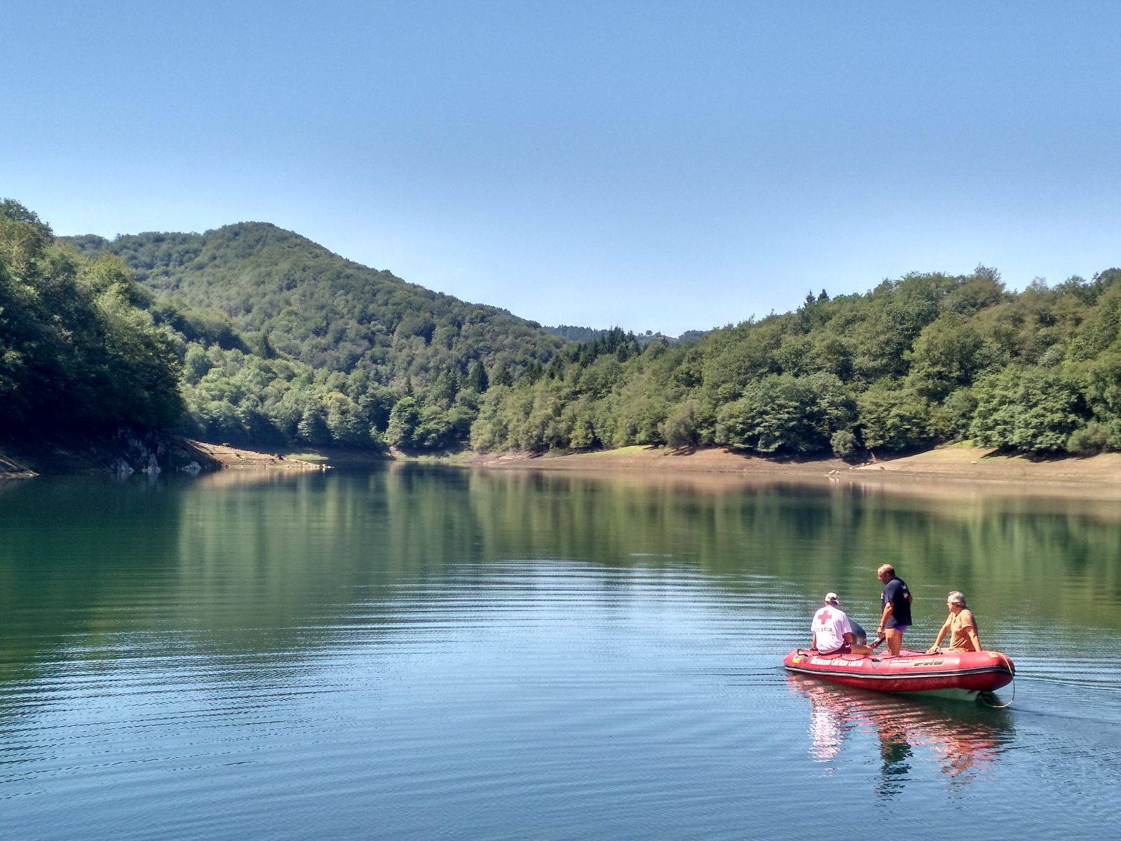 Trabajos de preservaci&oacute;n del medio subacu&aacute;tico (Artikutza)